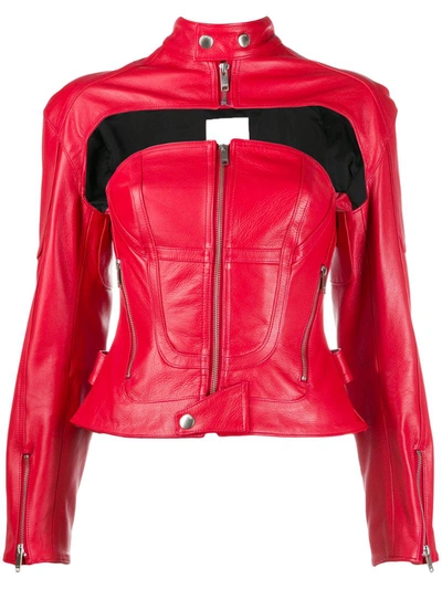 Ambush Riders Bolero-style Jacket In Red