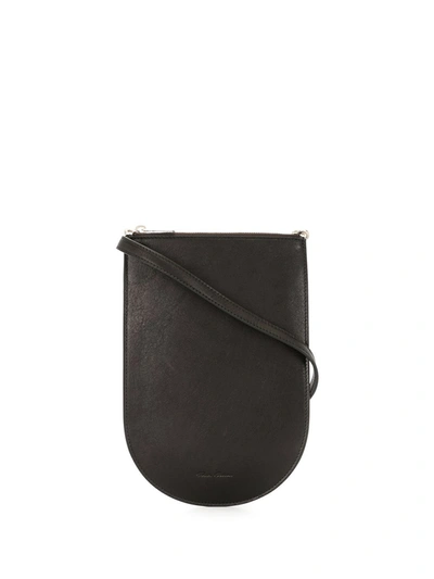 Rick Owens Black Pansy Messenger Bag