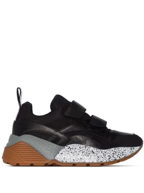 Stella Mccartney Eclypse Chunky Sneakers In 1053 Nero | ModeSens