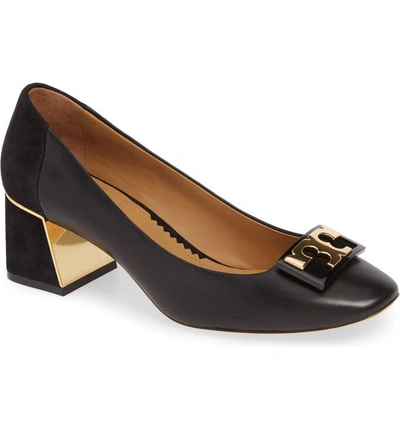 Tory Burch Gigi 55mm Round Toe Pump In Perfect Black Perfect Black ModeSens
