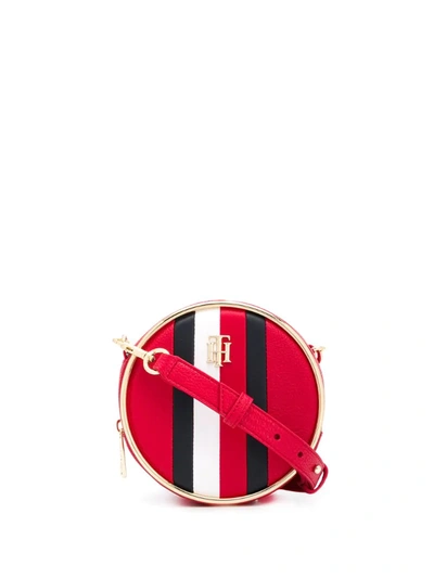 Tommy Hilfiger Circle Logo Cross-body Bag In Red