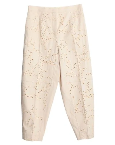 Jil Sander Casual Pants In Beige