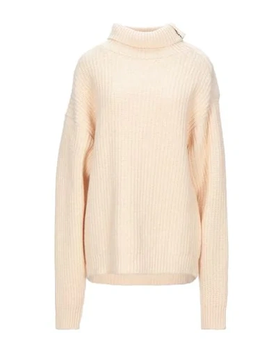 Jil Sander Turtlenecks In White