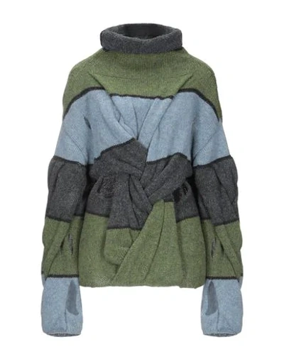 Jw Anderson Turtlenecks In Green