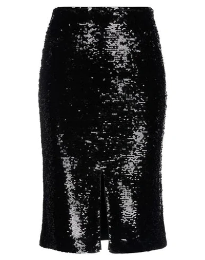 Ganni Midi Skirts In Black