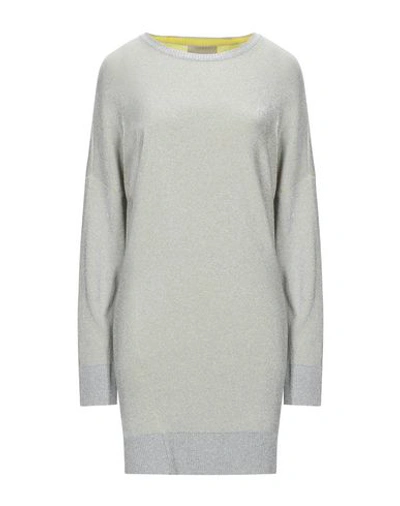 Laneus Short Dress In Grey