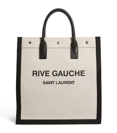 Saint Laurent Rive Gauche Tote Bag In White