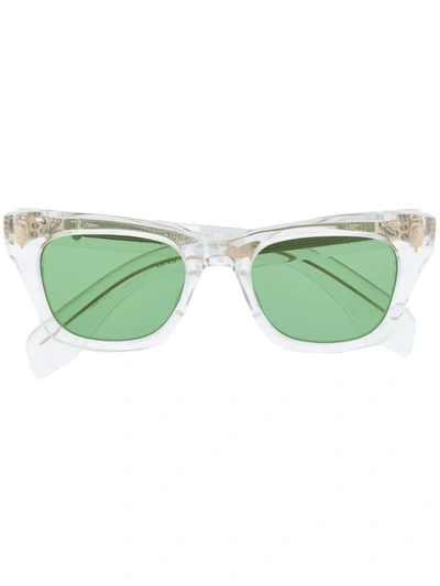 Jacques Marie Mage Clear Frame Sunglasses In Neutrals