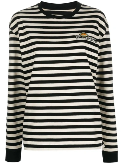 Marc Jacobs Striped Sweatshirt In Black And White In Neutrals