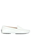 Tod's Loafers In White