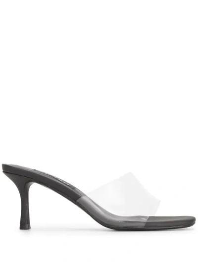 Senso Open Toe Transparent In Black