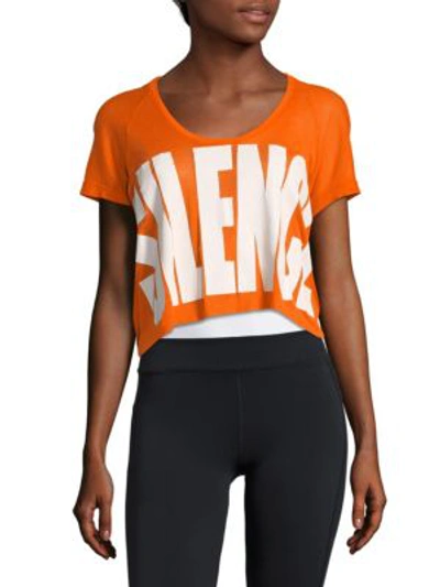 Haider Ackermann 'silence' Printed T-shirt In Orange