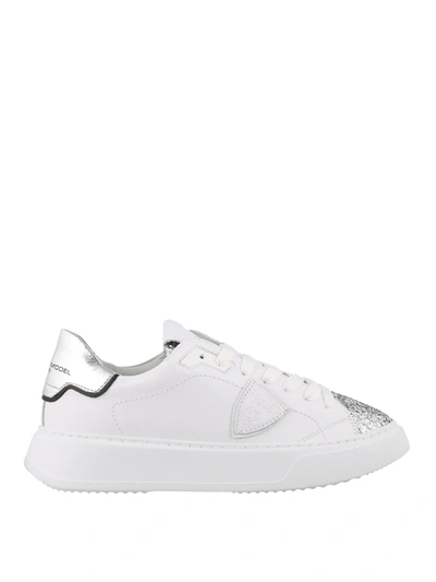 Philippe Model Temple L D Sneakers In White