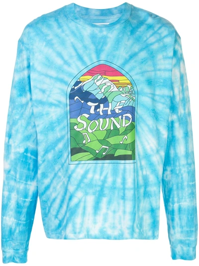 Just Don Tie Dye T-shirt In Blue