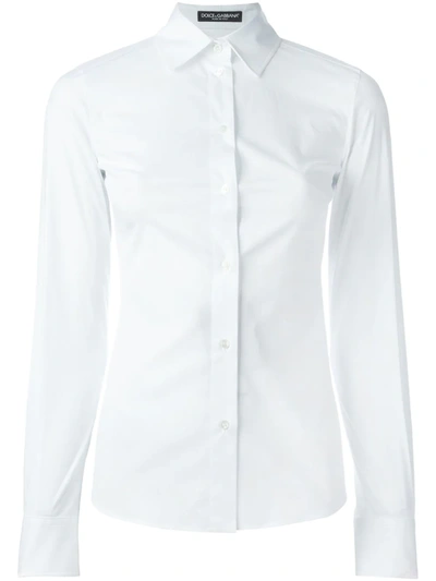 Dolce & Gabbana Classic Shirt In White