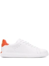 Tory Burch Women's Howell Court Lace Up Sneakers In White