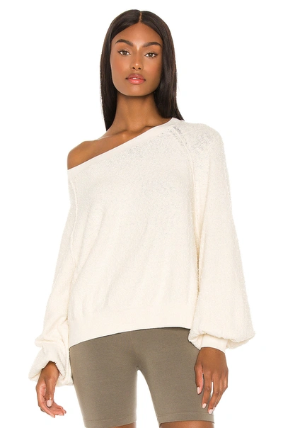 Free People Found My Friend Sweater In Ivory-white
