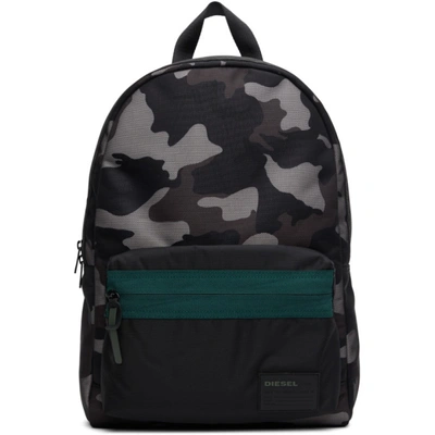 Diesel Mirano Camouflage-print Shell And Mesh Backpack In H8187 Camo