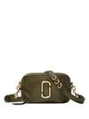 Marc Jacobs The Softshot 17 Cross Body Bag In Green In Grey