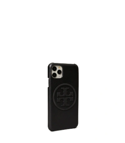 Tory Burch Perry Bombé Phone Case For Iphone 11 Pro Max In Black