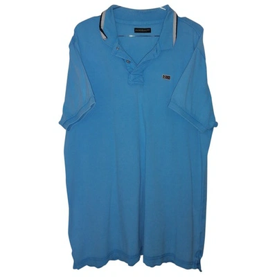 Pre-owned Napapijri Polo Shirt In Blue