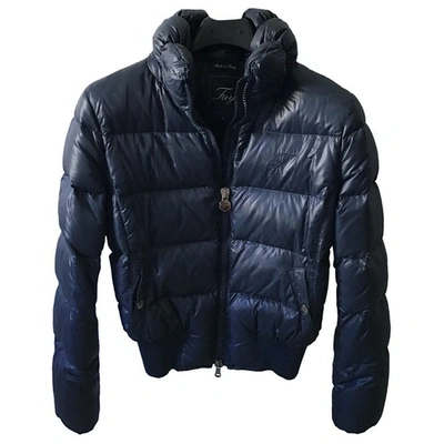 Pre-owned Fay Puffer In Blue