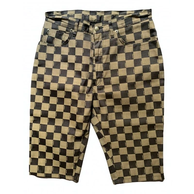 Pre-owned Fendi Brown Cotton Shorts