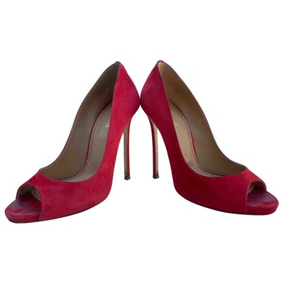 Pre-owned Dsquared2 Heels In Red