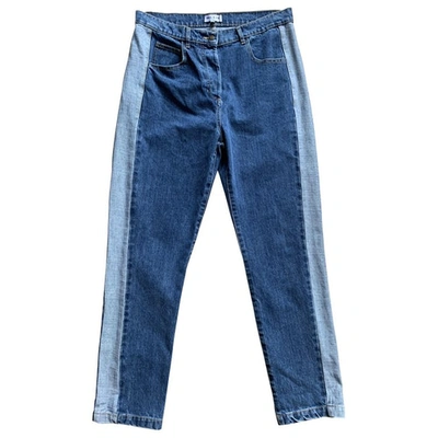 Pre-owned Paul & Joe Blue Cotton Jeans