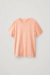 Cos Regular Fit T-shirt In Pink