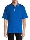 Robert Graham Men's Jansen Polo T-shirt In Cobalt