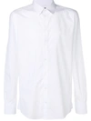 Dolce & Gabbana Bib Detail Formal Shirt In White