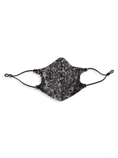 Wolford Lace Face Mask In Black