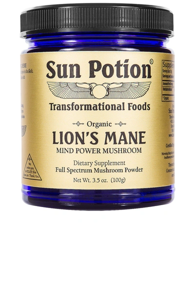 Sun Potion Organic Lions' Mane Mind Power Mushroom Powder In N,a