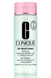 Clinique All About Clean All-in-one Cleansing Micellar Milk + Makeup Remover 6.7 oz/ 200 ml In Combination Oily