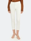 Vince Coin Pocket Cropped Chinos In Off White