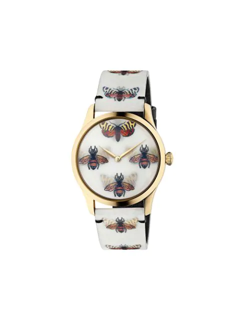 gucci butterfly watch