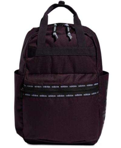 Adidas Originals Adidas Essentials Backpack In Noble Purple/ Black