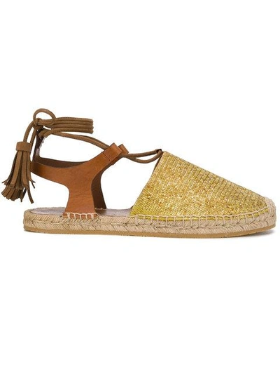 Etro Woven Espadrille Sandals