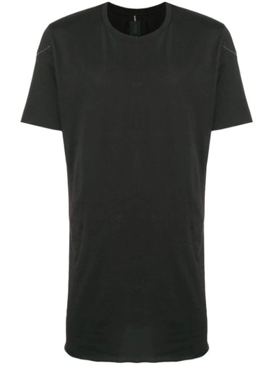 Thom Krom Short-sleeve Fitted T-shirt In Black