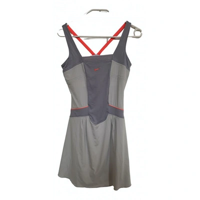 Pre-owned Nike Dress In Grey