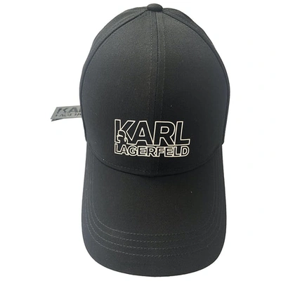 Pre-owned Karl Cap In Black