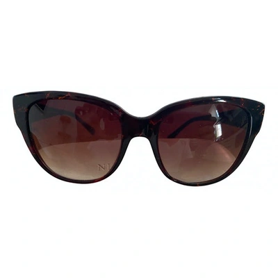 Pre-owned Nina Ricci Brown Sunglasses