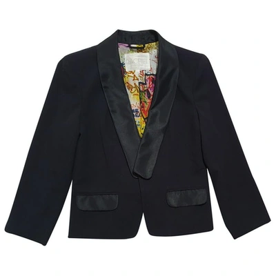 Pre-owned Rachel Roy Black Polyester Jacket