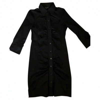 Pre-owned Patrizia Pepe Black Cotton - Elasthane Dress