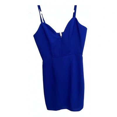 Pre-owned Naven Mini Dress In Blue