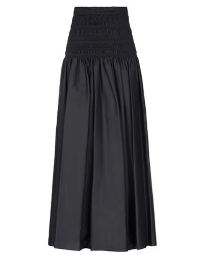 The Row Maxi Skirts In Black