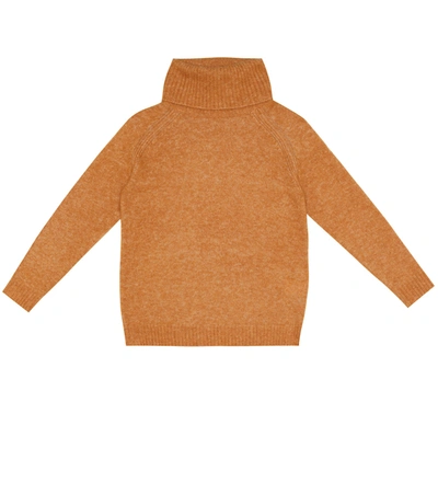 Morley Kids' Cozy Alpaca And Wool-blend Sweater In Brown
