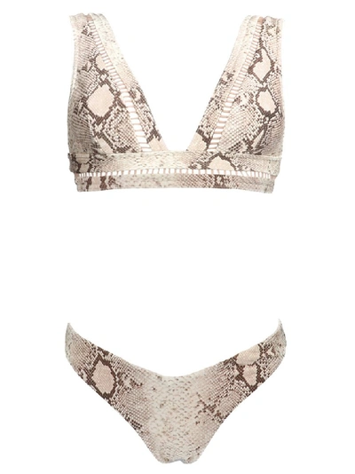 Zimmermann Bellitude Ladder Bikini In Multicolor