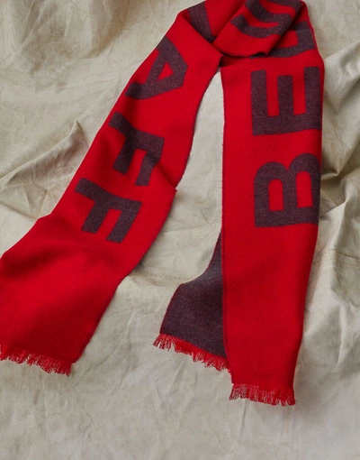 Belstaff England 1924 Scarf In Red
